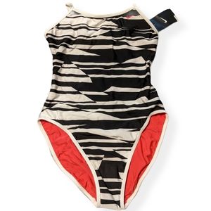 Nike cutout reversible swimsuit size 36 or 10